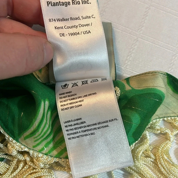 Anthropologie Farm Rio Tropical Groove Beach Wrap Boho One Size NWT - Picture 9 of 10